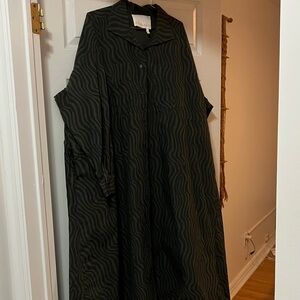 REMAIN Birger Christensen Mezzo organic cotton dress MISSING BELT